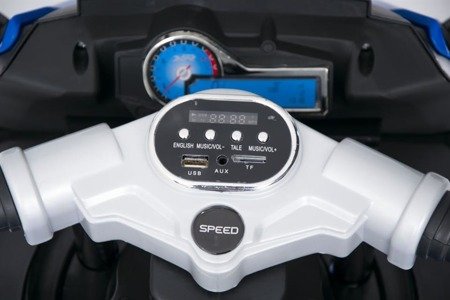 Pojazd elektryczny MOTOR TOMA SPEED 1300ST - NIEBIESKI